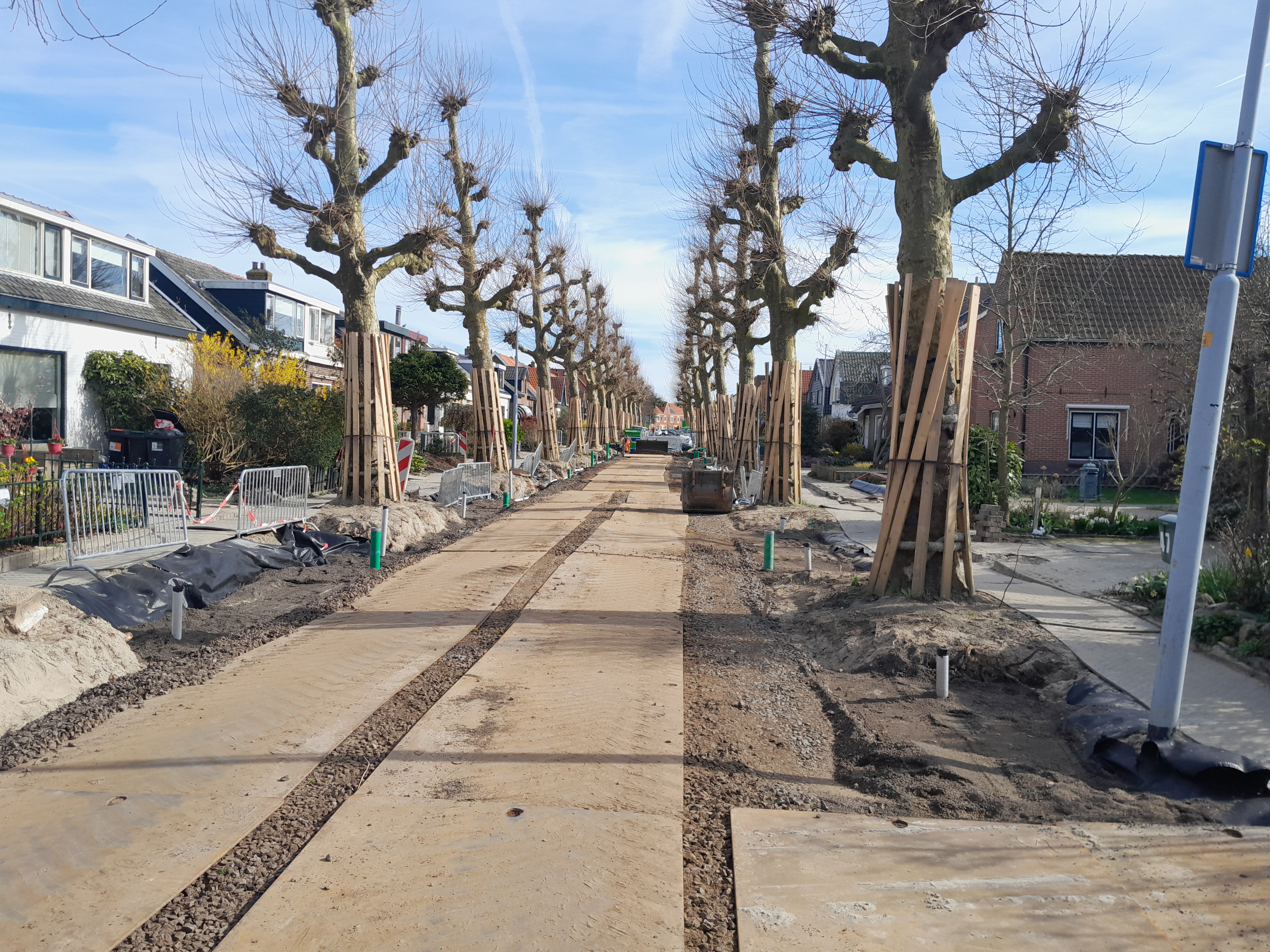 Herinrichting Draverslaan, Parklaan Hoofddorp