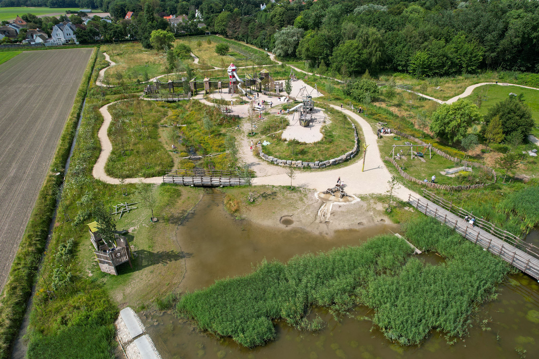 Realisatie Landschapspark Noordwijk | AW Groep