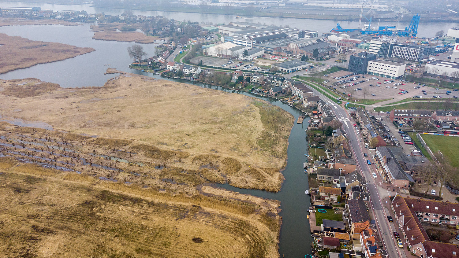 Sanering project Kinderdijk