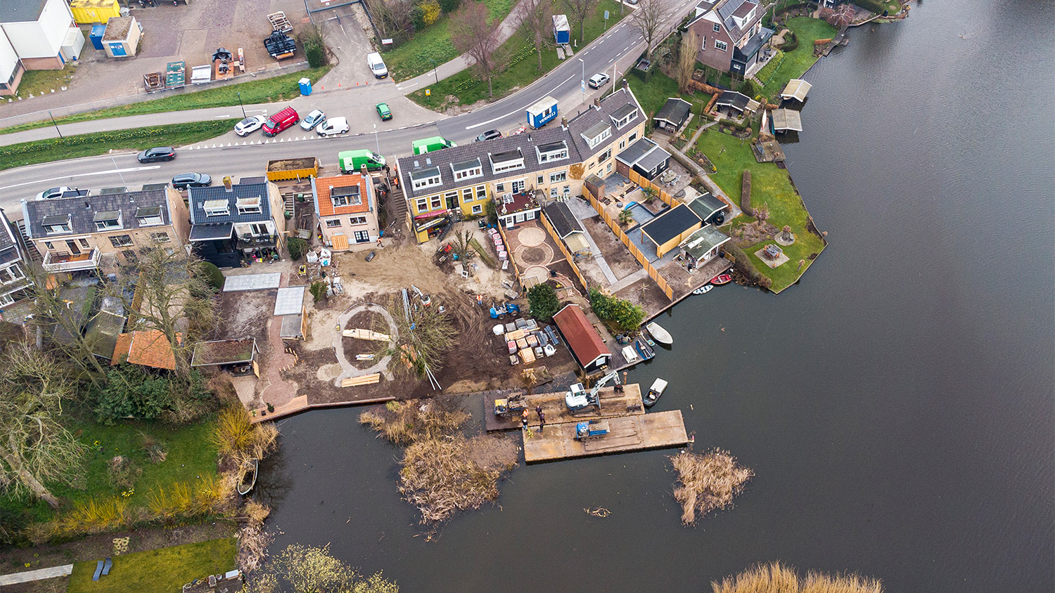 Sanering project Kinderdijk