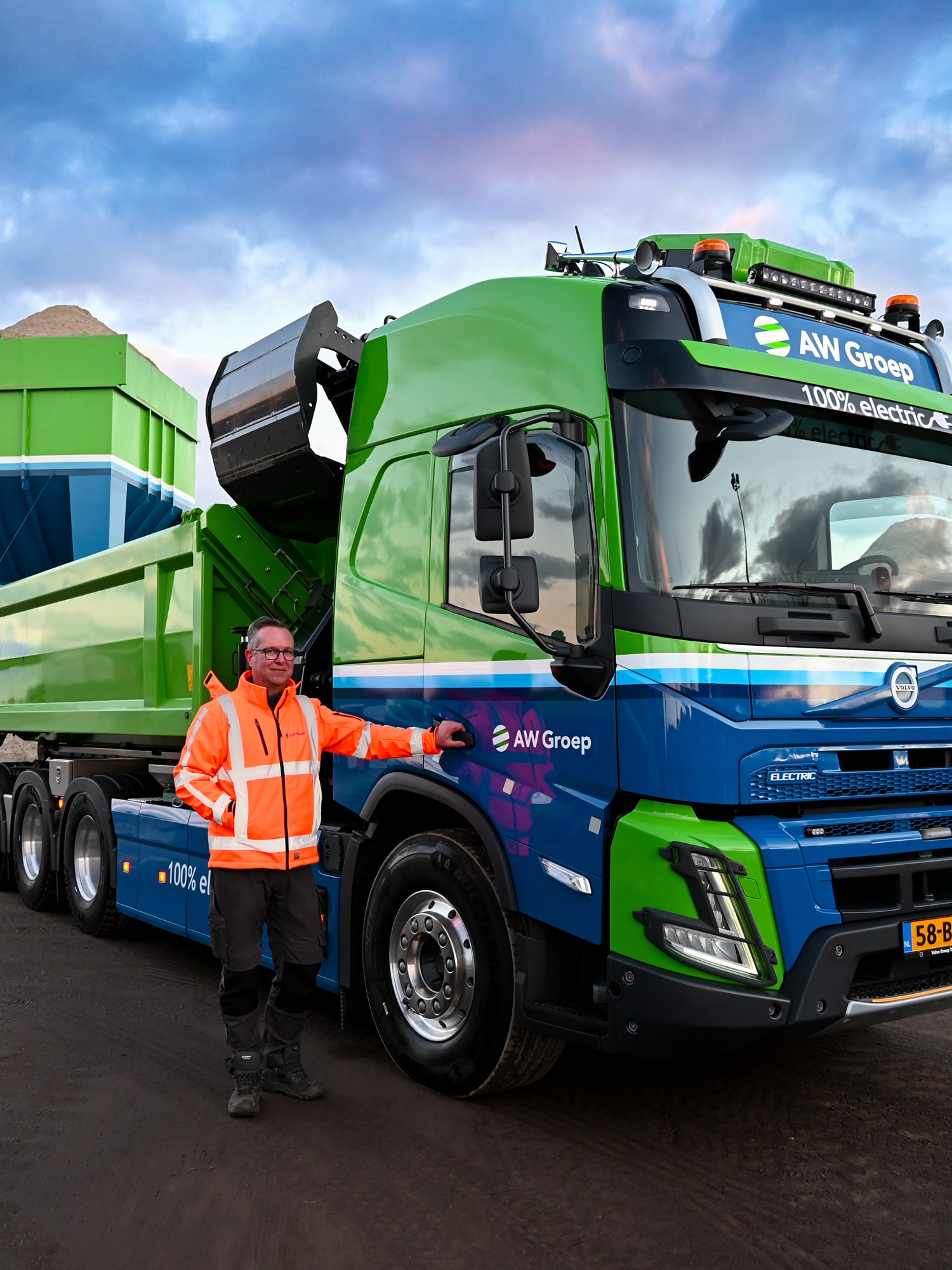 AW Groep is op zoek naar een elektrische knijperauto chauffeur