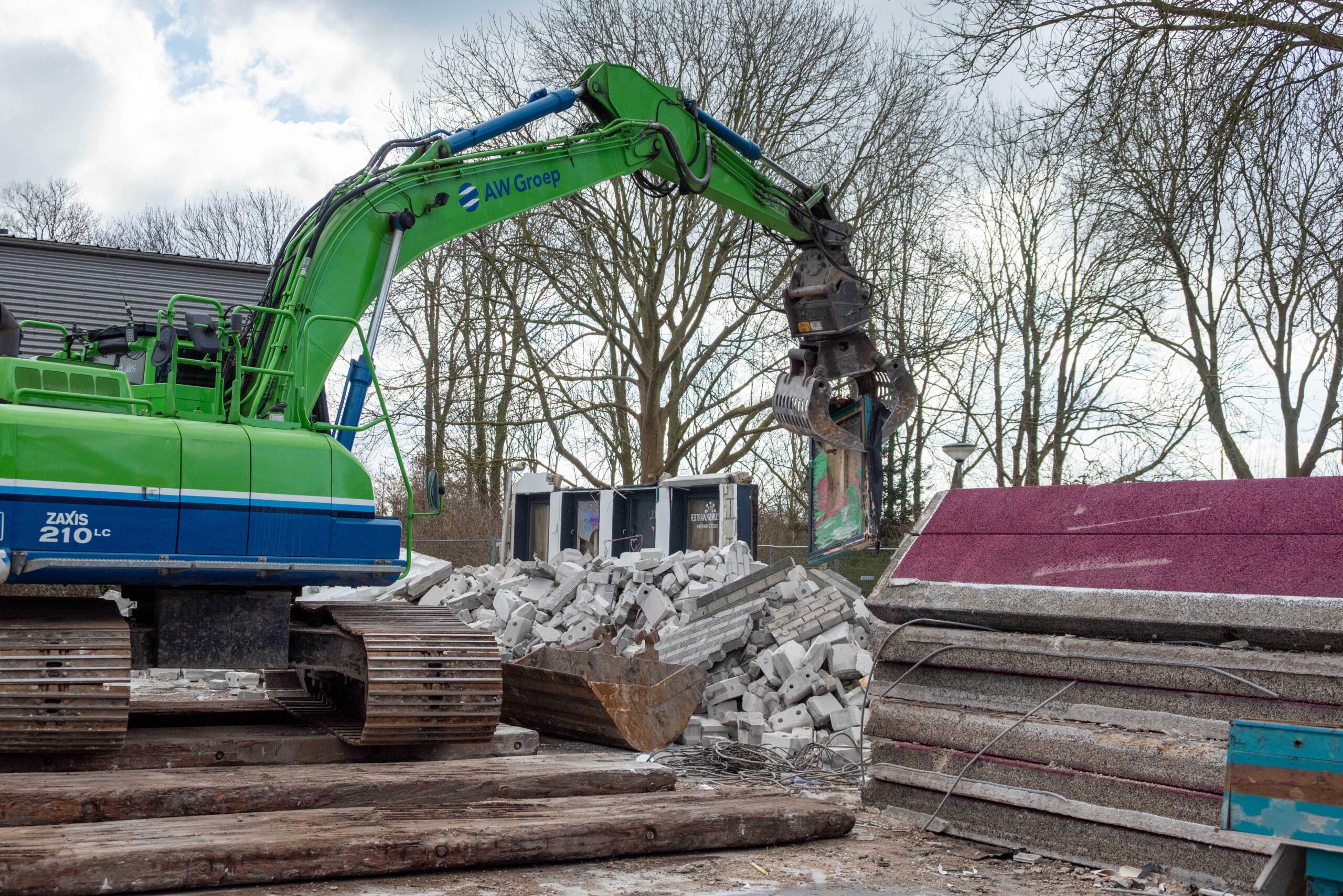 Demontage De Greef