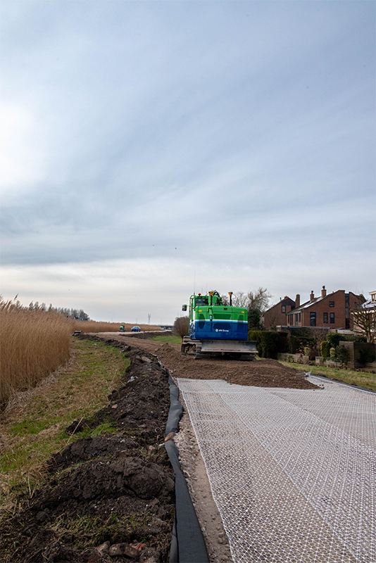 Dijkverbetering De Gors in Purmerend