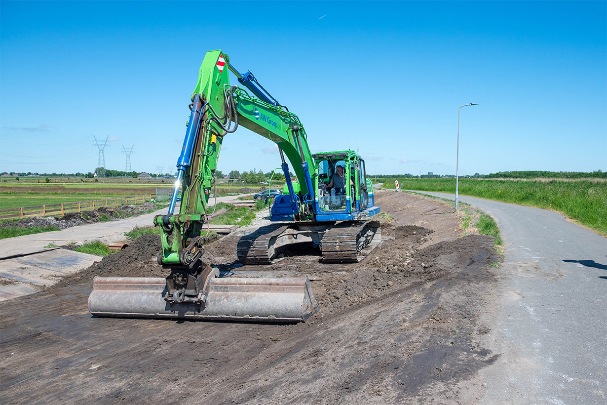 Dijkverbetering De Gors in Purmerend